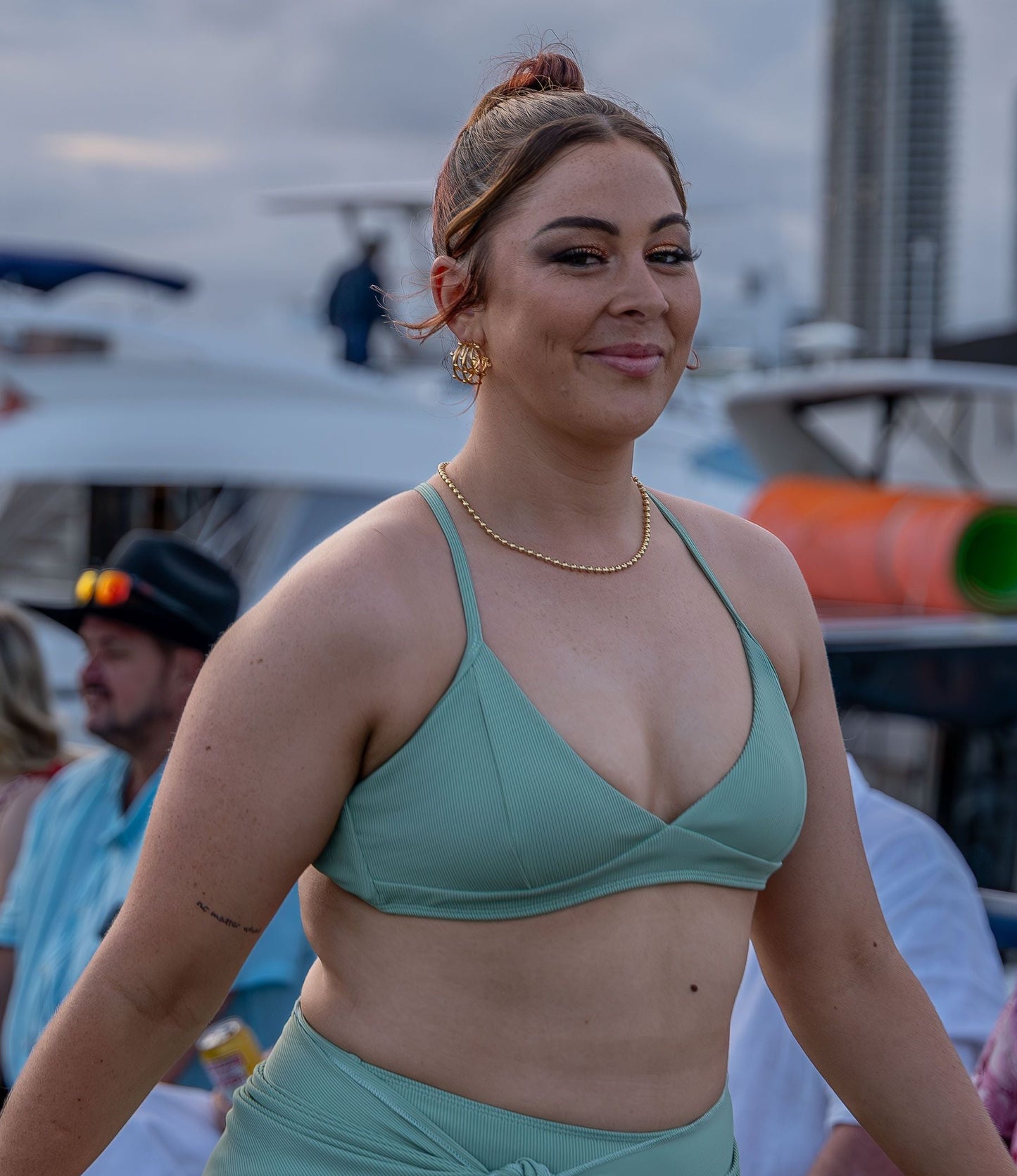 Coastal Charm Bikini Top