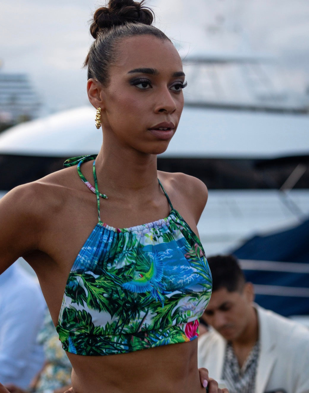 Sunset Backless Bikini Top